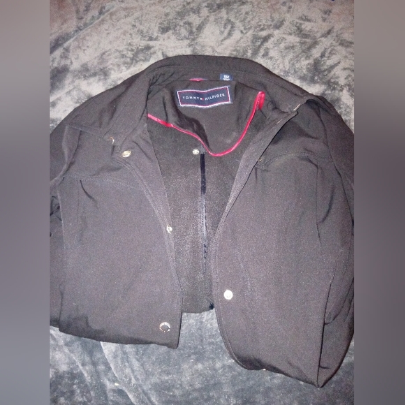 Tommy Hilfiger Trench Coat | Size Large - Picture 3 of 5